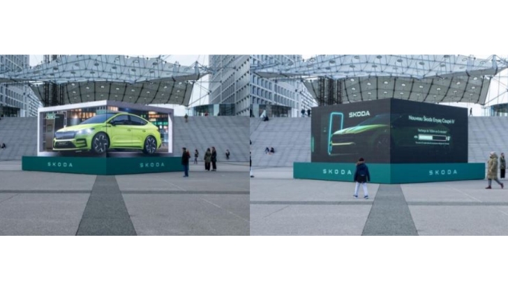 Re-Mind PHD et TrackDDB orchestrent une campagne OOH pour Skoda